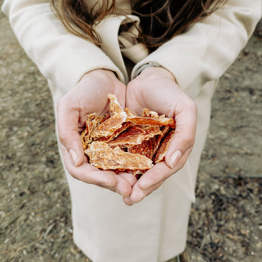 100% krůtí prso, sušené — balíček